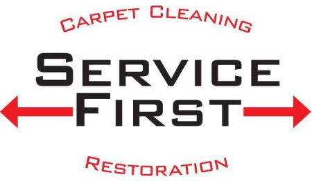 Logo for Service First Carpet Cleaning & Restoration